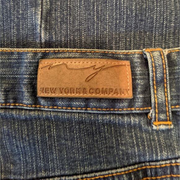 New York & Company High Rise Boot Cut Jeans - Picture 3 of 5